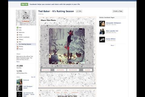 The Facebook campaign uses the pulling power of bloggers to engage customers